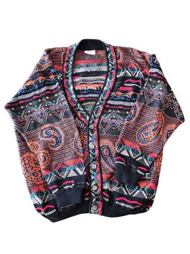 coogi ダブル カーディガン FREAK'S STORE/ビックシルエット クージー ニットカーディガン