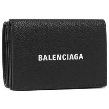 小物 BALENCIAGA PAPIER COMPACT WALLET BLACK Balenciaga Trifold Wallet Paper - Gem