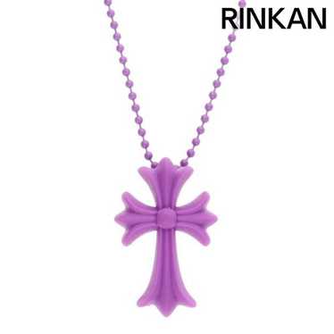 アクセサリー Chrome Hearts Rubber Small CH Cross Chrome Hearts Silicone Rubber CH Cross Necklace Black – THEPARKS