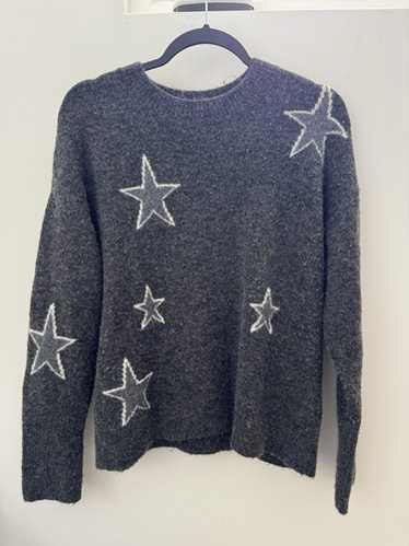 Rails Virgo Wool Blend Sweater in Charcoal White … - image 1