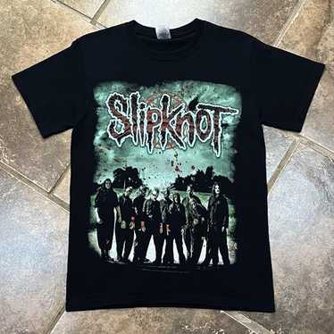 2008 SLIP KNOT ALL HOPE IS GONE バンド Tシャツ Vintage 2008 Slipknot All hope is gone - BIDSTITCH