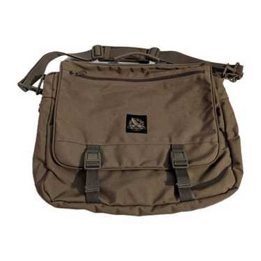 ✨レア　Vintage Eddie Bauer briefcase Y2K EDDIE BAUER Vintage Leather Briefcase / Messenger Bag