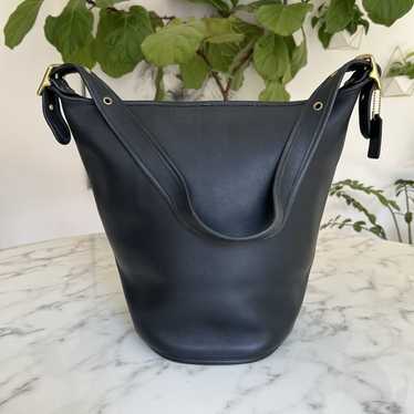 バッグ Vintage COACH XL Duffle Bag Black Vintage Coach XL Duffle Sac Black 9085 – Socorro Society