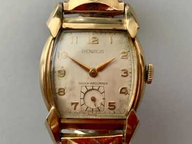 BENRUS 10K RGP 手巻き腕時計 A3419 BENRUS 10K RGP 手巻き腕時計 A3419 時計