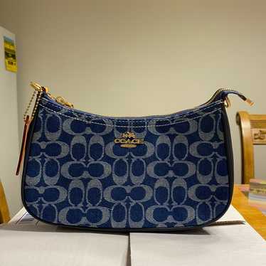 Coach denim shoulder bag - Gem