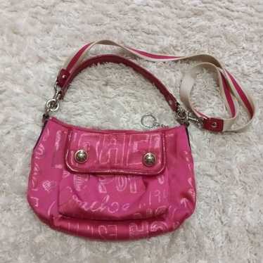 [ RARE ] COACH Poppy コーチ ピンクバッグ Pink poppy coach - Gem