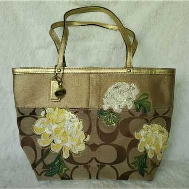Flower Coach Bag - Gem