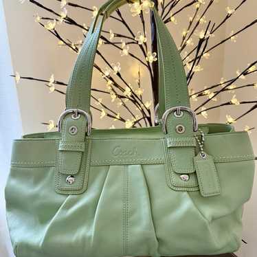 Coach soho green leather - Gem