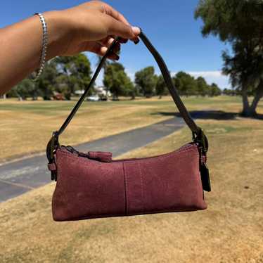Coach suede purple shoulder - Gem