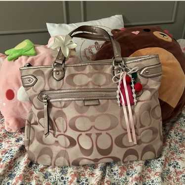 Pink coach tote - Gem