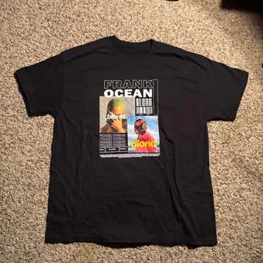 Frank Ocean blonded Tシャツ XL マーチ 黒 Frank Ocean blonded Tシャツ XL マーチ 黒 Frank Ocean BLONDED