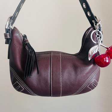 COACH コーチ ワンショルダー Soho Hobo y2kハーフムーン COACH コーチ ワンショルダーバッグ ホーボー ハーフムーン