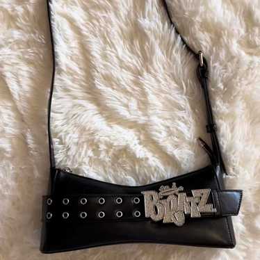 バッグ 00s Y2K shoulder bag grunge studs Y2K Grunge Shoulder Handbag - Chain Accent, Gothic Style