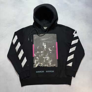 OFF-WHITE MIRROR MIRROR パーカー Off-white hoodie mirror mirror - Gem