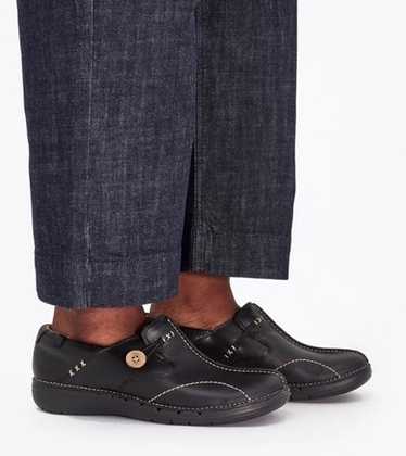 Clarks Artisan Unstructured UN Loop Black Leather… - image 1