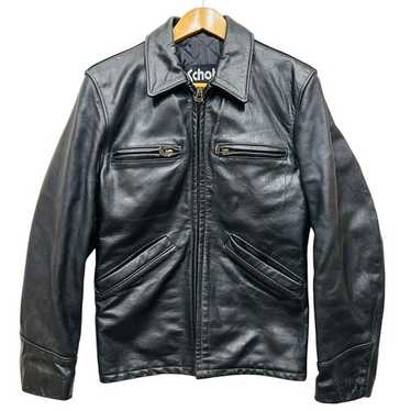Schott trucker leather jacket - Gem