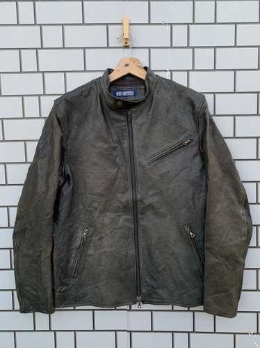 14th addiction leather jacket - Gem