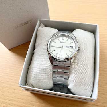 【中古美品】SBTH007 Seiko SBTH007 Quartz Watch Silver Stainless Steel Japan