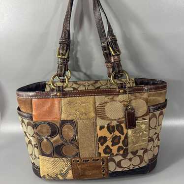 バッグ Coach Signature Patchwork Shoulder Bag s-l400.jpg