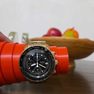 Seiko flightmaster 7t62-0eb0 chronograph - Gem