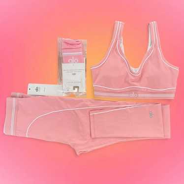 Pink alo yoga set - Gem