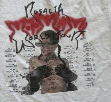 ROSALÍA MOTOMAMI ロザリア オフィシャル Tシャツ Rosalia Motomami World Tour 2022 Merch T-Shirt