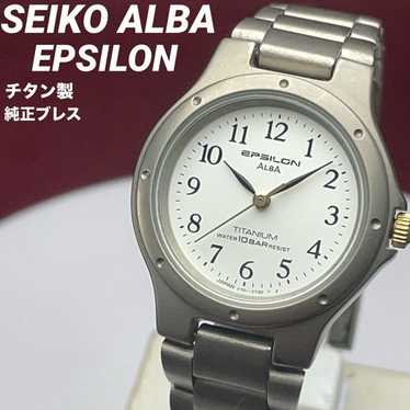 激レア SEIKO ALBA EPSILON メンズ 腕時計 Y911-0A80 激レア SEIKO ALBA EPSILON メンズ 腕時計 Y911-0A80 - メルカリ