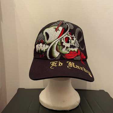 Ed hardy skull hat - Gem