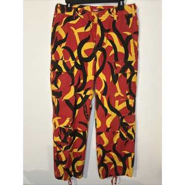 パンツ Supreme 19AW Cargo Pant RED TRIBAL CAMO Supreme Cargo Pant (FW19) - $148