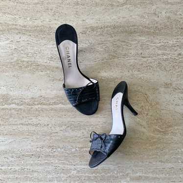Chanel vintage bow heeled - Gem