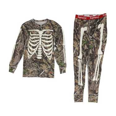 下着・アンダーウェア Supreme x Hanes Bones Thermal Crew\"Camo\" Buy Supreme x Hanes Bones Thermal Crew (1 Pack) 'TrueTimber