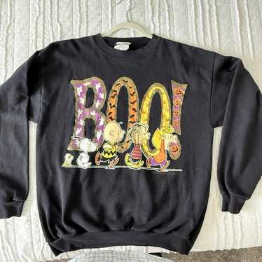 激レア　60s〜70s 染み込み　Snoopy Sweatshirt 60s SPRUCE PEANUTS Snoopy Sweatshirt Lg Vintage Peanuts