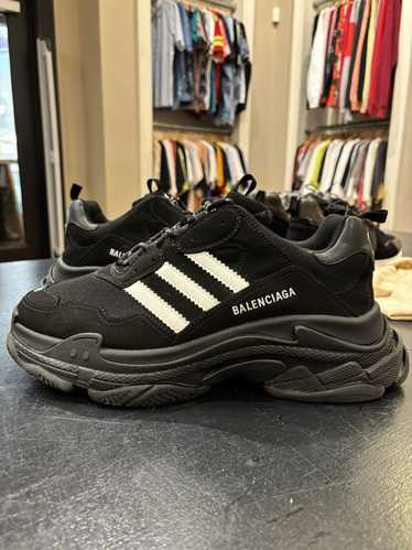 クリエイター　BALENCIAGA adidas トリプルs 35 関税込【BALENCIAGA×adidas】 トリプル S トレーナーBlue