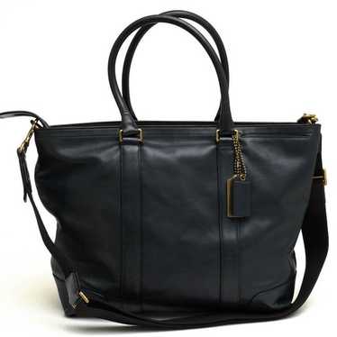 バッグ Coach Bleecker Legacy Tote Bag Leather COACH Bleecker Legacy Leather Weekend Tote in Orange | Lyst