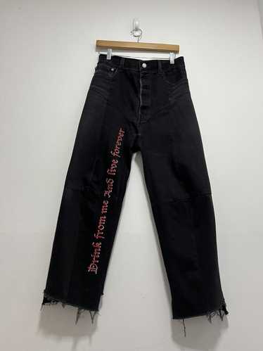 VETEMENTS TOTAL FUCKING DARKNESS デニムパンツ Vetements vetements total darkness - Gem
