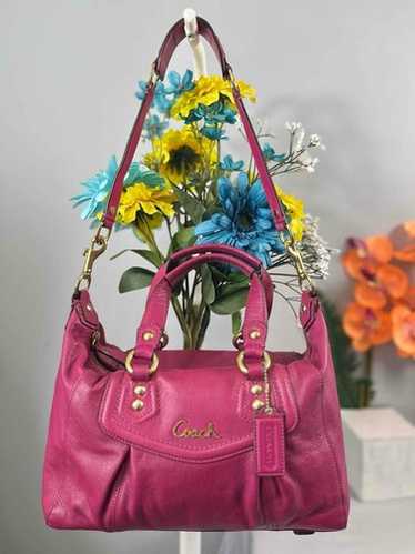 バッグ Coach Ashley Signature Pink Shoulder s-l400.jpg