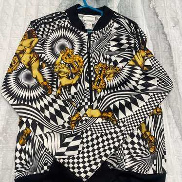 adidas × JEREMY SCOTT ゴールド刺繍トラックジャケットXS 中古・古着通販】adidas (アディダス) JEREMY SCOTT (ジェレミー