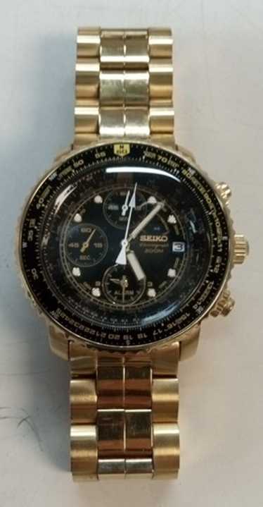 Seiko flightmaster 7t62-0eb0 chronograph - Gem