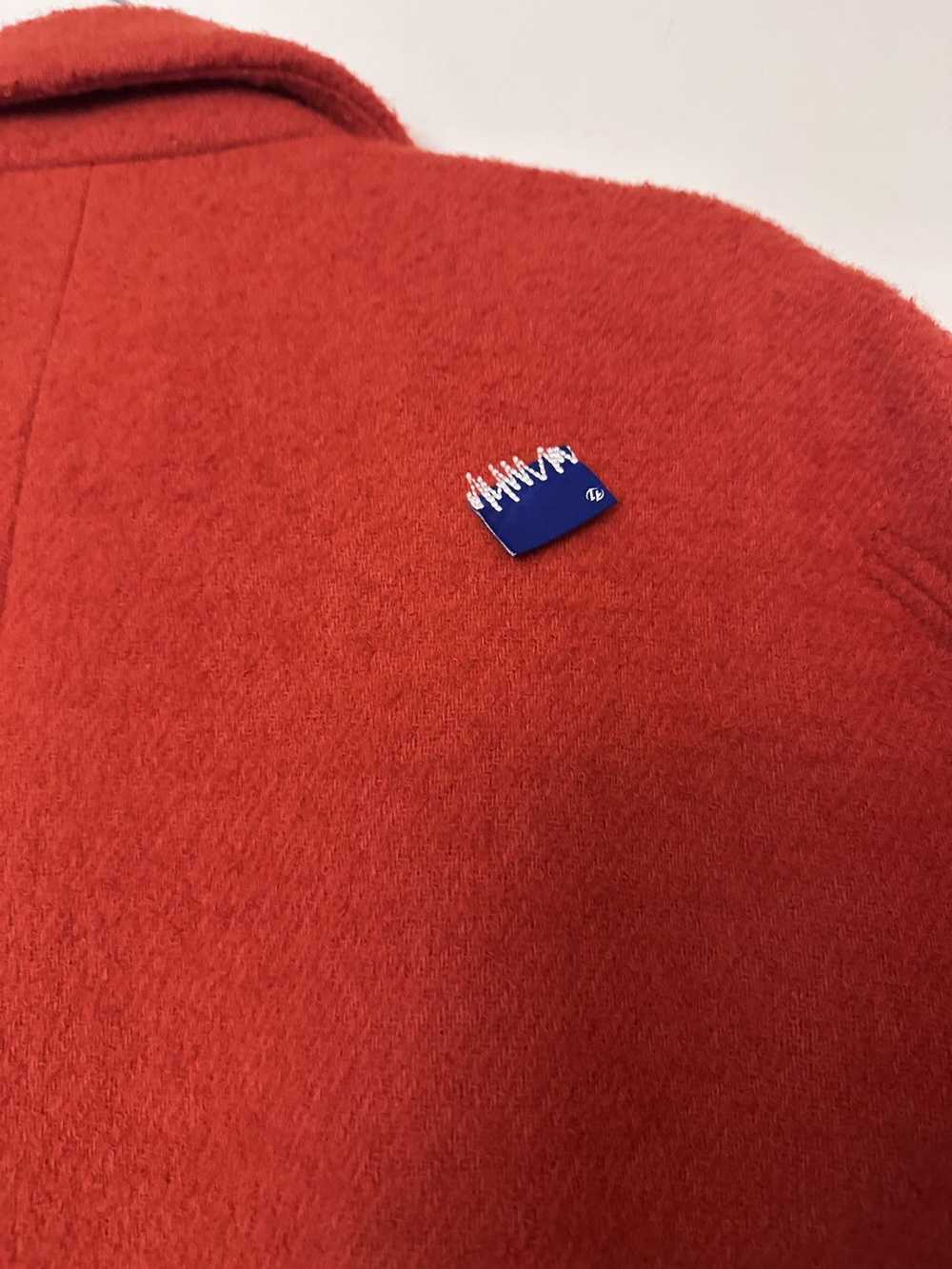 Ader Error × Zara Ader error x Zara Red Pea Coat - image 3