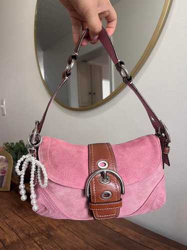 Coach Pink Soho Hobo Shoulder 肩掛け PINK Coach Pink Soho Shoulder Bag – Rediscover Vintage