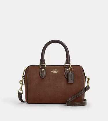 未使用保管品 vintage coach old スウェード suede Vintage coach tan suede - Gem