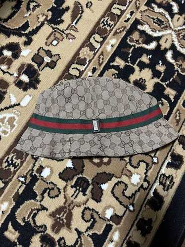 帽子 GUCCI 00's Sherry line GG bucket hat GUCCI 00's Sherry line GG Bucket Hat Adjustable | eBay
