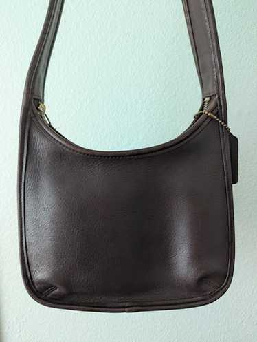 バッグ RARE Vintage Coach XL Ergo Hobo Bag BLK COACH Vintage Ergo Hobo Calf Patent Leather Shoulder Bag