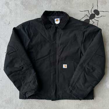 大人気❗️Carhartt トラディショナルジャケット ブラック J02 BLK カーハート トラディショナルジャケット J02 BLK 42 - メルカリ
