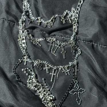 アクセサリー No.42 00s cross necklace gunda handmad Ganda gunda necklace pendant - Gem