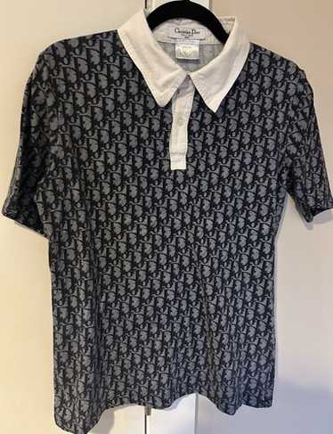 新品 80s 90s ビンテージ DIOR ポロシャツ クリスチャン ディオール 90s ヴィンテージ DIOR フリル ポロシャツ クリスチャン