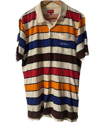 Supreme striped polo - Gem