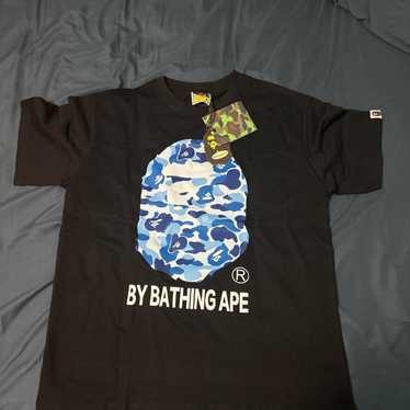 Bape blue camo t - Gem