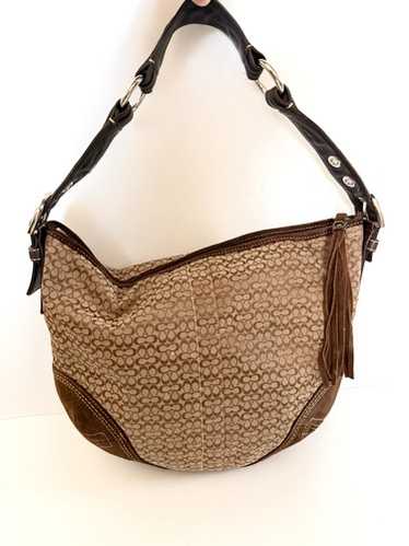 Coach signature suede hobo - Gem