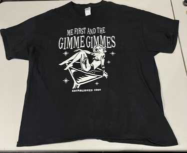 ME FIRST AND THE GIMME GIMMES Tシャツ（XL） VINTAGE Me First And The Gimme Gimmes Men T-Shirt XL Red Our